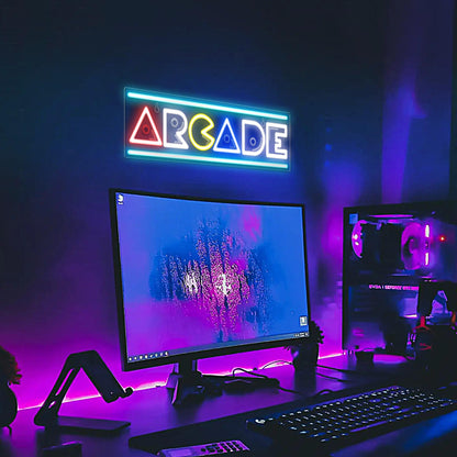 Kavaas Gamer Neon Sign, Game Controller LED Sign for Gaming Room Decor - Game Neon Sign for Teen Boy Room Decor - Best Gamer Gifts for Boys, Kids