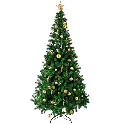 Sunnyglade 60ct Gold Christmas Tree Ball Ornaments Set Shatterproof Christmas Bling-Bling Hanging Decoration with Hand-held Gift Package for Xmas Tree Holiday Wedding Party (Gold)