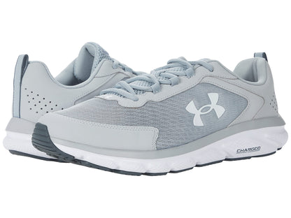 Under Armour Men's Charged Assert 9, Mod Gray (101)/White, 9 X-Wide US