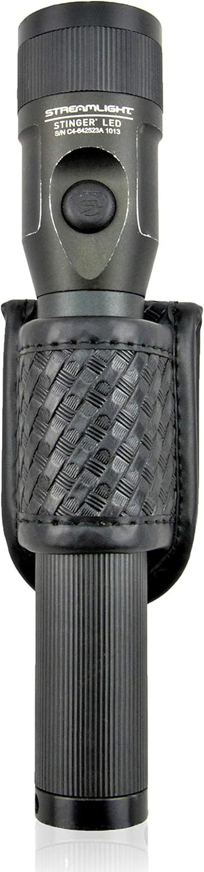 Flashlight Holder - Duty Belt Basketweave Design for Easy Access | Durable & Lightweight