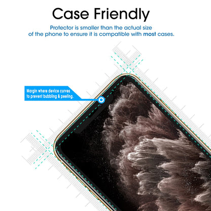 amFilm Easiest Installation OneTouch for iPhone 14 Pro [6.1 Inch] Screen Protector Tempered Glass, Auto-Alignment Tech, Bubble Free and Full Coverage Case Friendly, Anti-Scratch 2 Pack