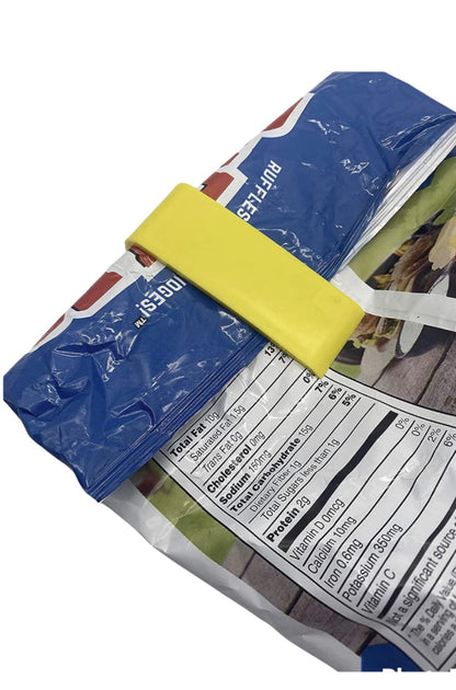Cardboard Box Clips -Chip Trash Garbage Bag Holder Clip - Set of (12) - 3 1/2" x 1 1/4" Large