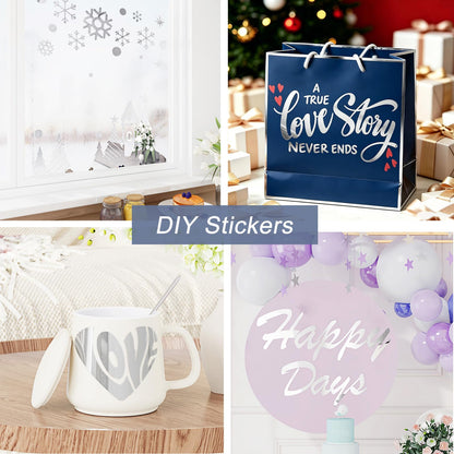 WESTICK Mirror Stickers for Walls Self Adhesive Mirror Wallpaper Sticker Peel and Stick Mirrored Contact Paper for DIY Art Crafts Home Decor Cabinets Countertops Silver Permanent Vinyl Wrap 15.8"x80"