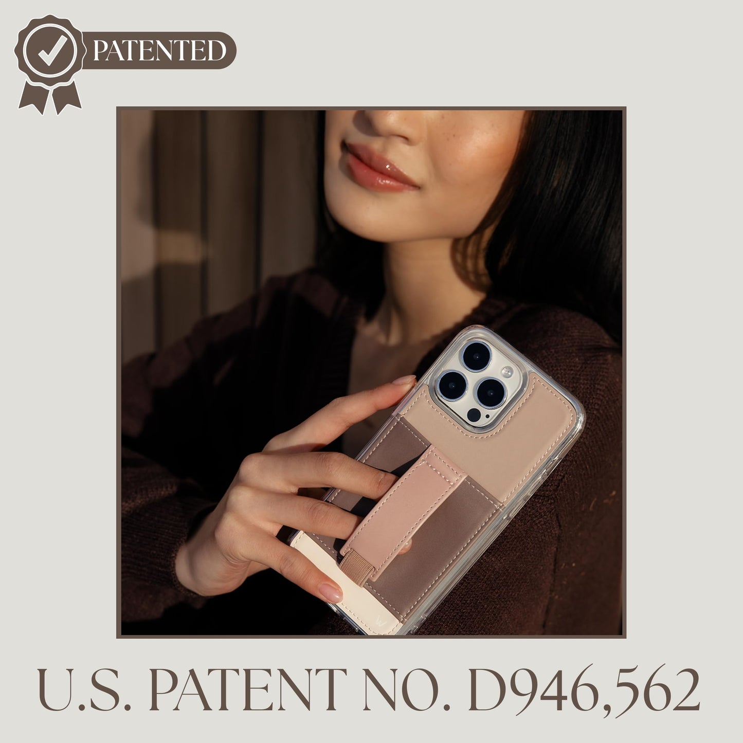 Walli Cases for iPhone 17 Pro Max Case Aesthetic Wallet Phone Case Card Holder, Securely Holds up to 2 Cards - Cute, Trendy Phone Cover for Women, fits iPhone 17 Pro Max, with Kickstand & Finger Strap
