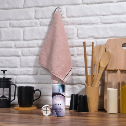HEFA Towel Hooks, Towel Holder, Dish Towel Holder, Kitchen Organization, Kitchen Towel Hook, Kitchen Towel Holder, Hand Towel Holder, Kitchen Gadgets, Kitchen Essentials, Bathroom Accessories, 4 Pack