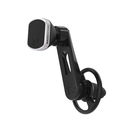Scosche MMWSM-2PKXCES0 MagicMount Select Magnetic Car Phone Holder Mount for iPhone and Android - 2 Pack - Secure Magnetic Cell Phone Mount for Car Window or Dash - Universal 360° Adjustable Head