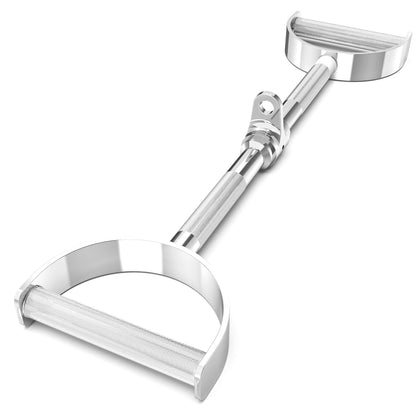 Synergee Pro-Style Lat Bar Cable Attachment. Universal Attachment for Cable Machines. Pull Down/Press Down Bar Accessory. Available Sizes 24”, 34” and 38”