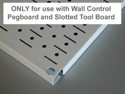 Wall Control Drill Holder Power Tool Storage Rack - Compact Impact Drill Battery Power Tool Pegboard Organizer Pegboard (Black)