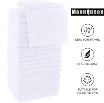 MOONQUEEN Ultra Soft Premium Washcloths Set