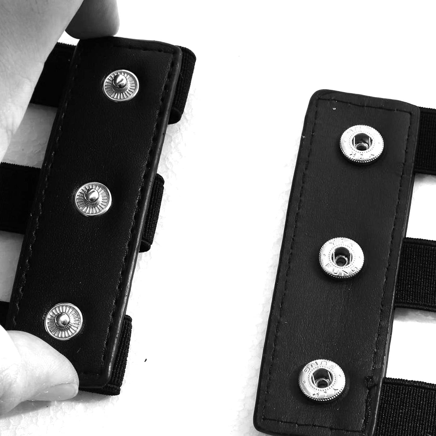 Eigso Punk Leather Goth Belt for Women Men Retro Vintage Rock Leg Waist Biker Harness for Woman Man Adjustable