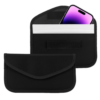 ONEVER Faraday Bags for Car Keys and Cell Phone, RFID Signal Blocking Key Pouch Wallet Anti-Tracking Anti Theft Car Protection Signal Jammer WiFi GSM LTE NFC RFID GPS Blocker