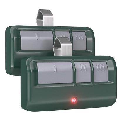 2 for Chamberlain LiftMaster Craftsman Garage Door Opener Remote 893LM 893Max 971LM Universal, Green