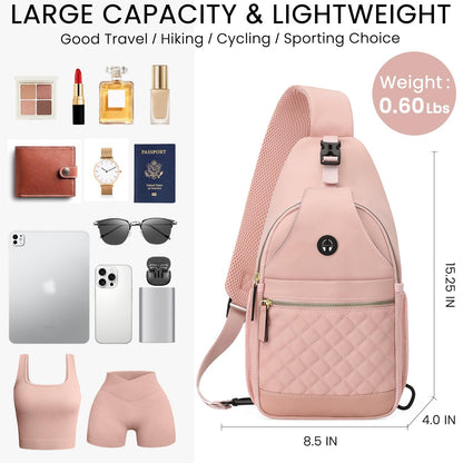 Small Crossbody Purses Bags for Women Men Travel, Chest Sling Bag Women Casual Cross Body Bag for Woman Sling Backpack