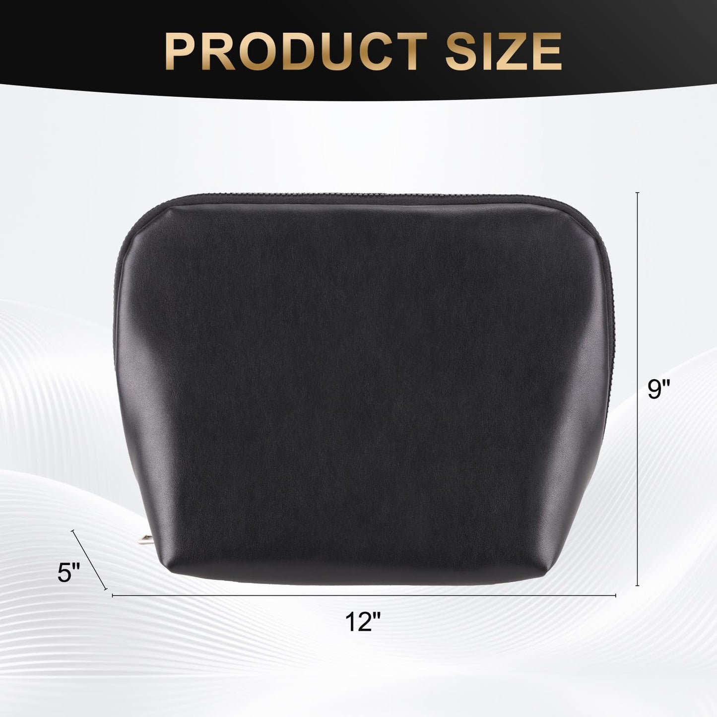 dadop Travel Makeup & Toiletry Bag, Large Waterproof Cosmetic Bag Organizer With 28 Pocket & Adjustable Compartments & 4 Brush Holders