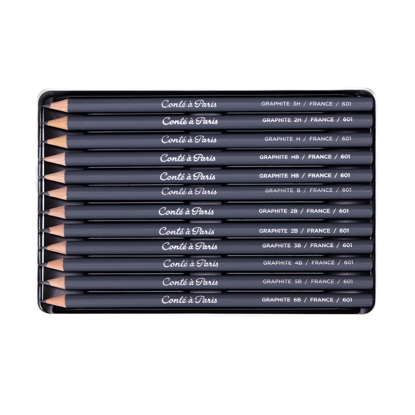 Conté à Paris 12 Count Assorted Graphite Pencil Drawing Set