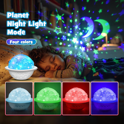 Night Light Lamp for Kids Room: Planet Night Light Projector for Bedroom Birthday Gifts for 3 4 5 6 7 8 9 10 11 12 Year Old, 4 in 1 Dinosaur & Universe & Star Night Lights Kids Room Decor