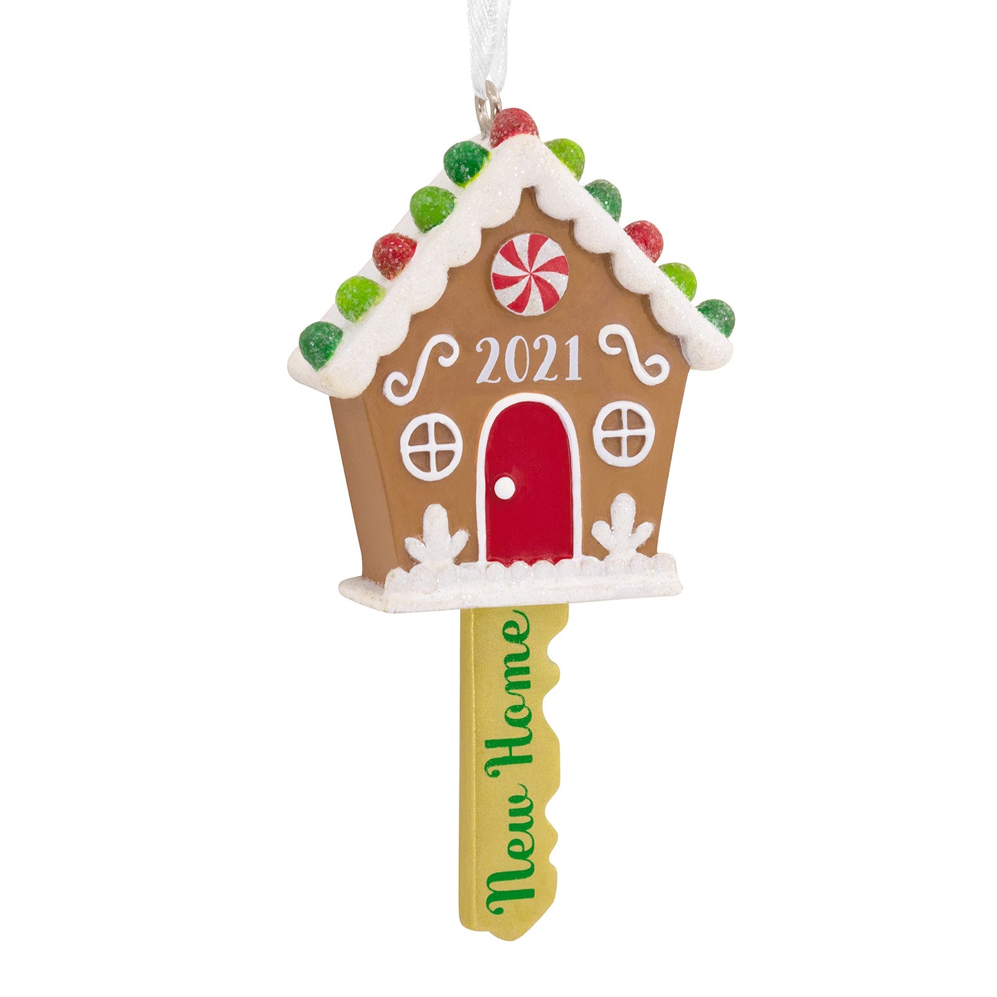Hallmark New Home Ornament 2021, Gingerbread House Christmas Ornament