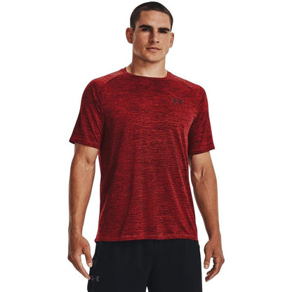 Under Armour Men's Tech 2.0 Short-Sleeve T-Shirt, (810) Bolt Red/Chestnut Red/Black, Large
