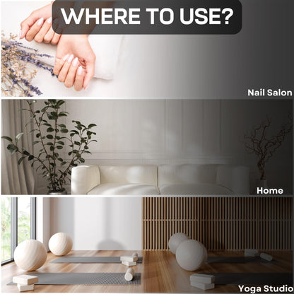 Smart Plug-in Diffuser with App Control | Waterless Cold Air Diffuser | My Way Hotel-Inspired Scent Included | 500 Sq. Ft. Coverage | Mother's Day & Housewarming Gift | Black