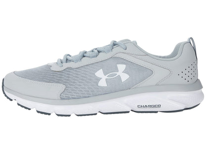 Under Armour Men's Charged Assert 9, Mod Gray (101)/White, 9 X-Wide US
