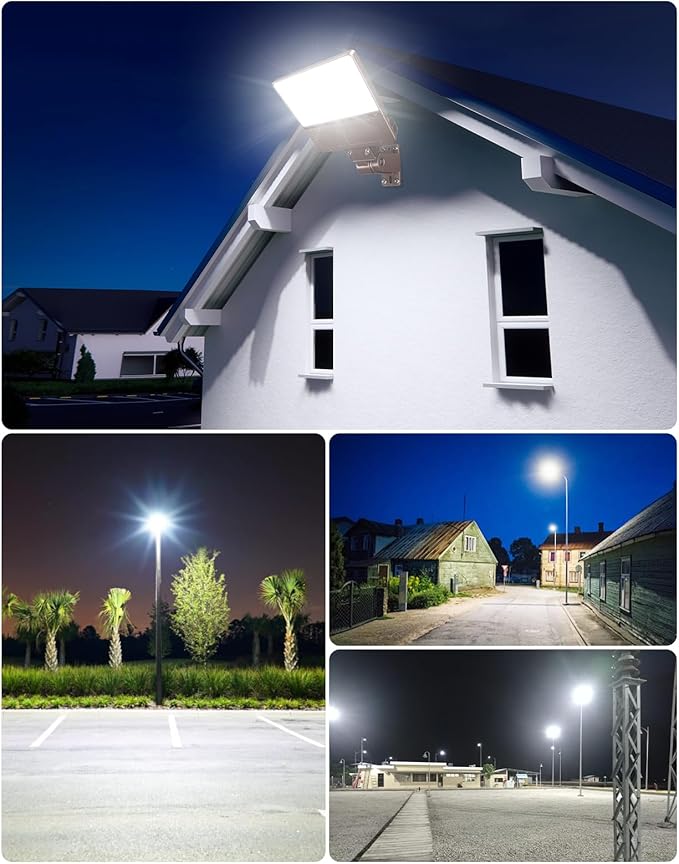 9PCS LED Parking Lot Lights 150W 120W 90W, LED Shoebox Light 5700K 5000K 4500K Adjustable Arm&Slip Fitter, DLC Listed Outdoor Pole Light with Photocell, IP65 Commercial Street Area Lighting 100-277V