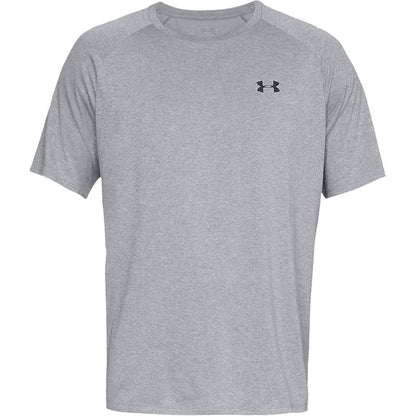 Under Armour Men's Tech 2.0 Short-Sleeve T-Shirt, Steel Light Heather (036)/Black, X-Small