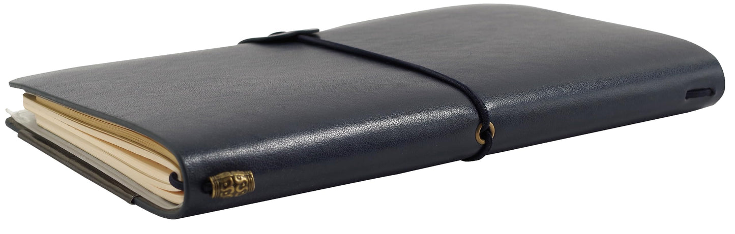 Voyager Refillable Notebook - Midnight Blue (Traveler's Journal, Planner, Notebook)