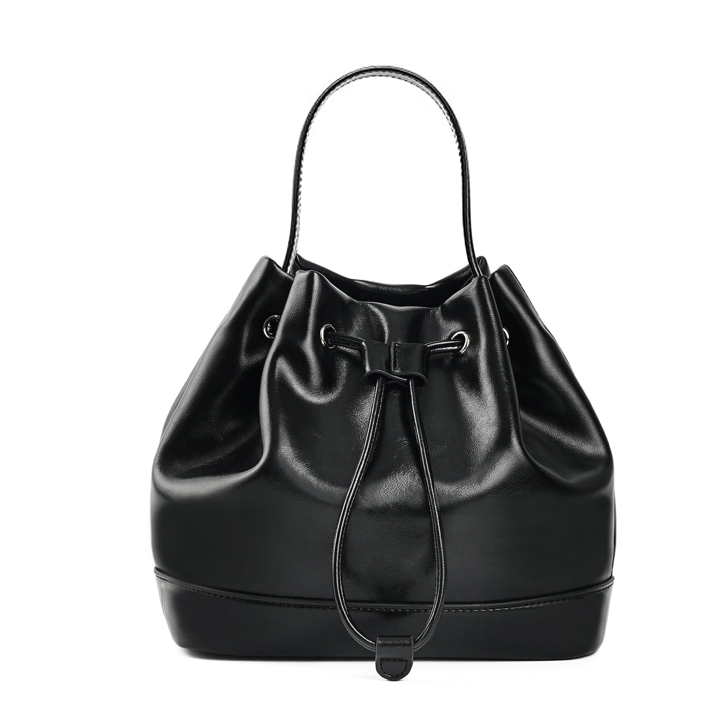 Kiss Sea Shoulder Bag for Women, Purses Bucket Bag Drawstring Crossbody Purse with Adjustable Shoulder Straps