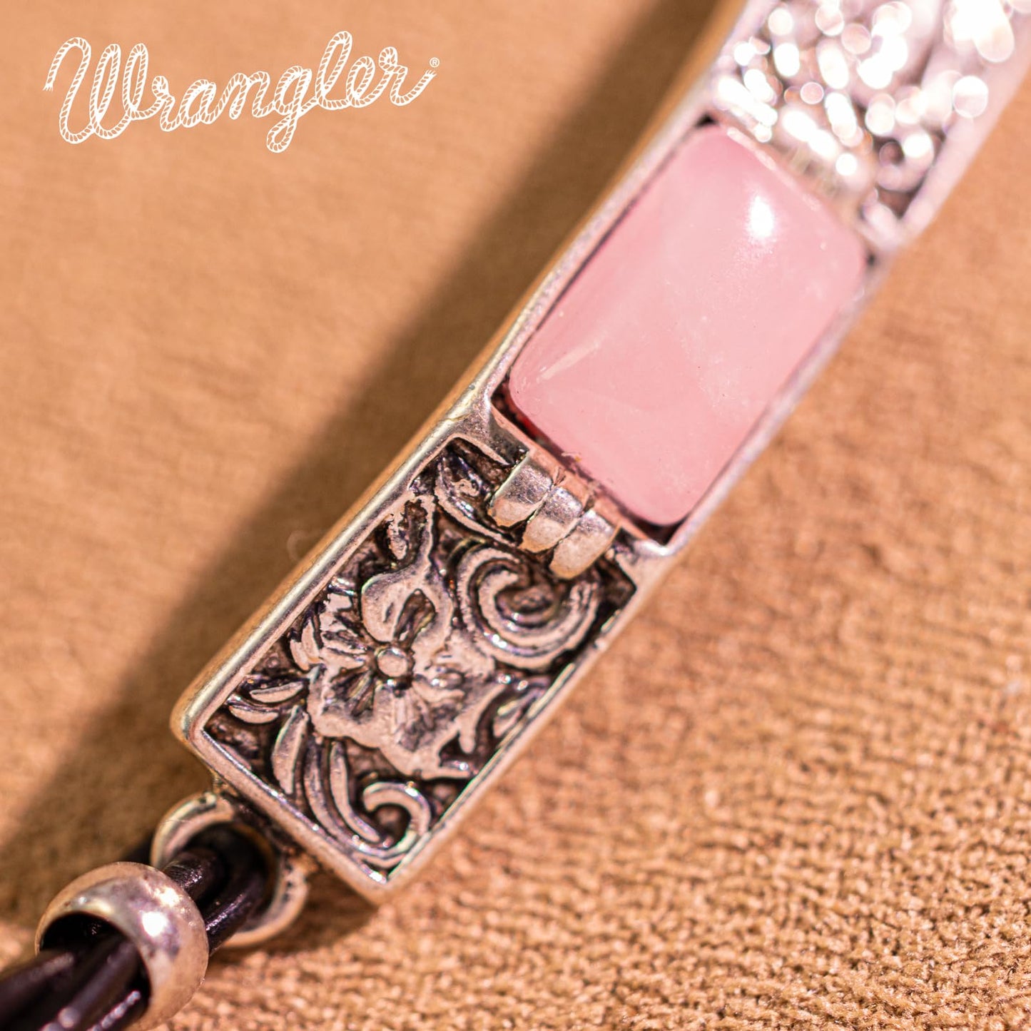 Montana West x Wrangler Faux Leather Wrap Bracelets for Women Western Country Bohemian Cowgirl Turquoise Dainty Jewelry AR-WGW-1119S-PK