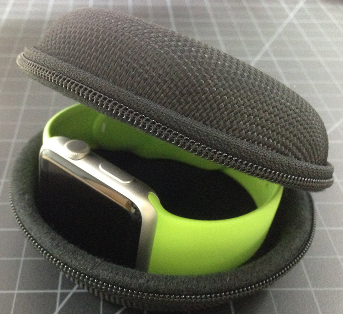 CASEBUDi Watch Travel Case (Medium) (Black)