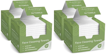 PLANTIFIQUE Disposable Face Towels XL 10"x12"