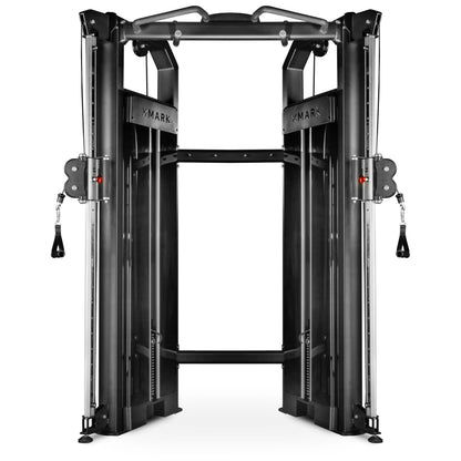 XMARK Cable Machine with Dual 230 lb Weight Stacks, Commercial All-in-One Functional Trainer for Full Body Strength Training for Gyms and Home