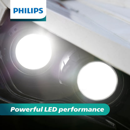 Philips UltinonSport H1 LED Fog Light Bulbs, 2 Pack, Clear, Model H1USLED