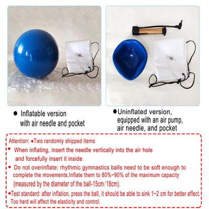 JoyCan Professional Rhythmic Gymnastics Ball for Dance Training Competition Performance and Fitness