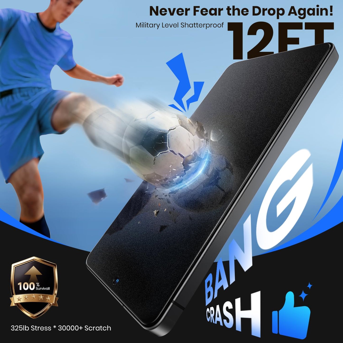 WSKEN Matte Screen Protector for Samsung Galaxy S26 Ultra - [Anti-Glare & Anti-Fingerprint][Smooth as Silk][0.02s Fingerprint Unlock] 9H+ Tempered Glass With Auto Fit Box Zero Bubble,2 Pack