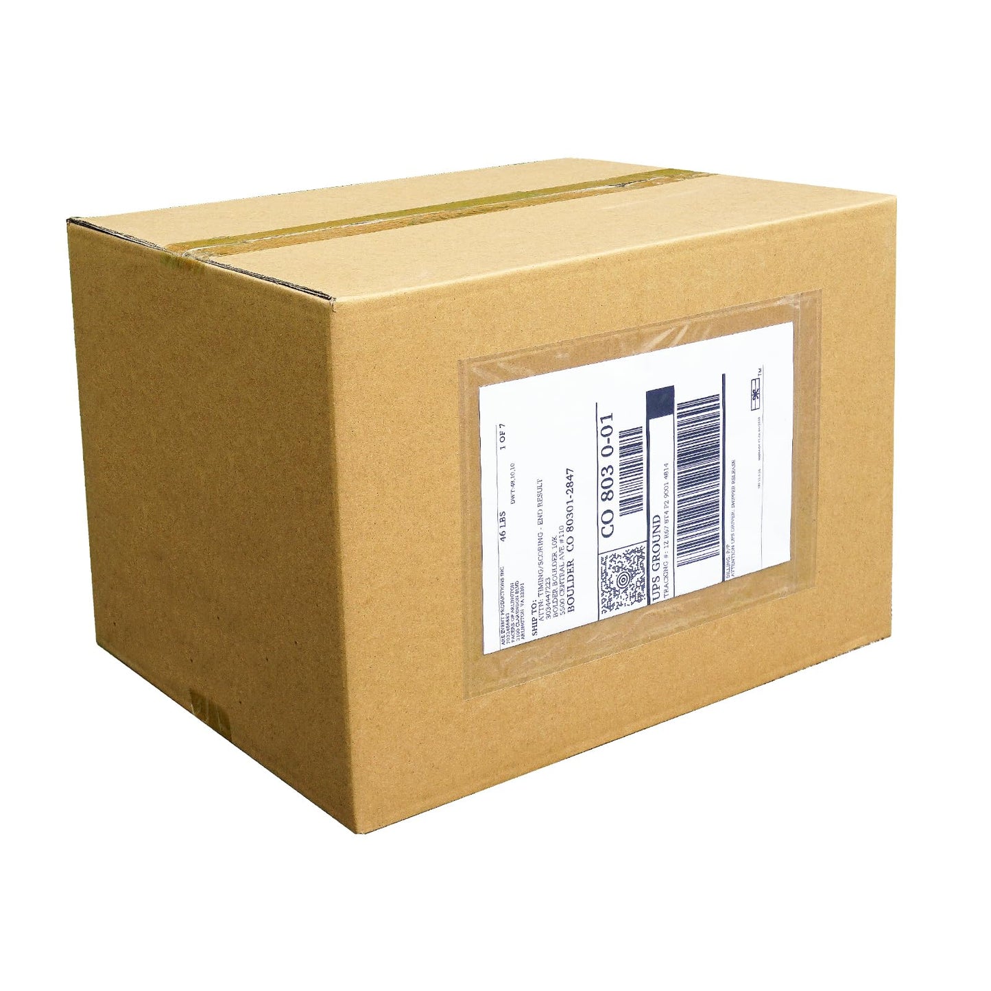 BEUYI 2.5 Mil Premium 7"x10" Clear Adhesive Shipping Label Pouches, Packing List Envelopes, Sturdy Plastic Shipping Documents Sleeves/Protector (100 Pack)