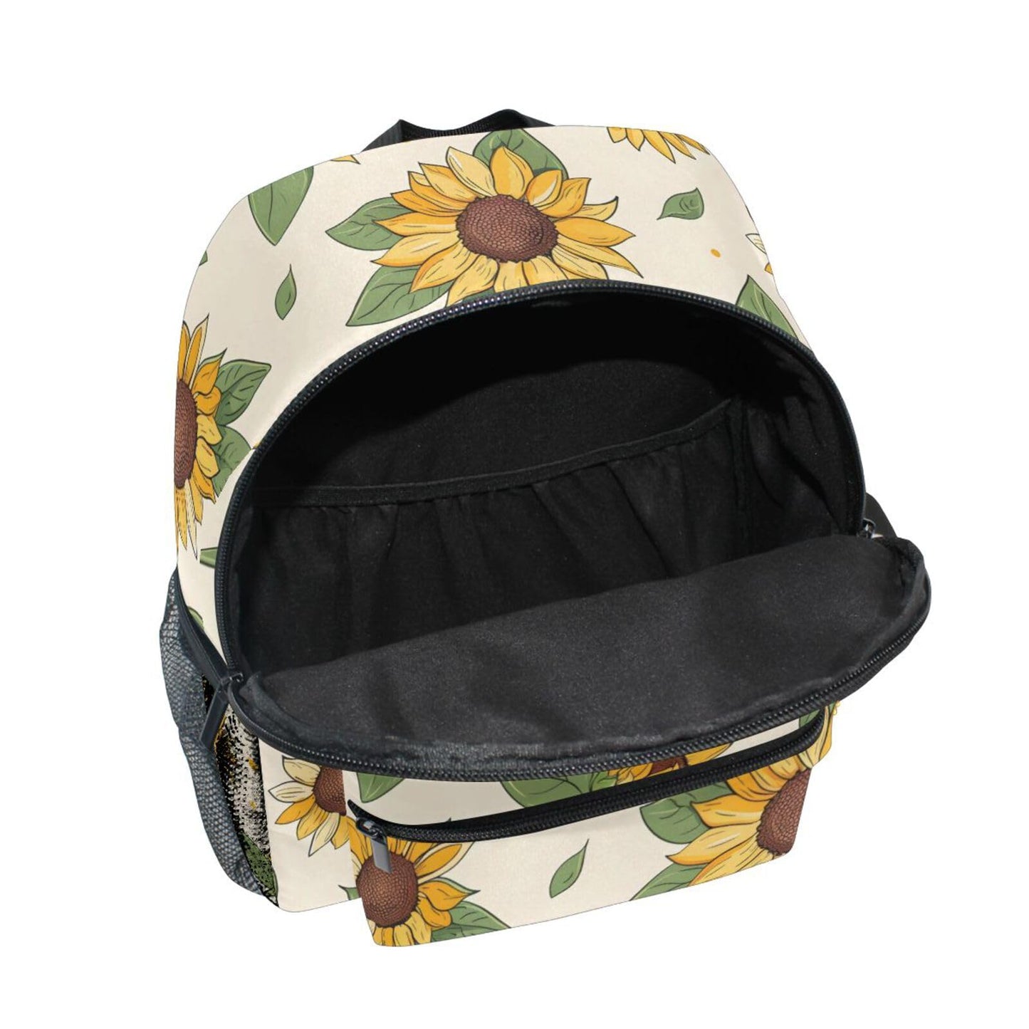 BOENLE Toddler Backpack Retro Sunflower Leaves Kids Backpacks for Boys Girls 3-8 Kindergarten Preschool Backpack