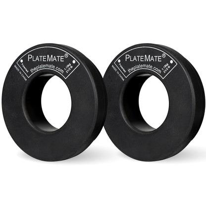 PlateMate Microload Pair 2 1/2 lb. Magnetic Donut Weights (5 lb. Set)