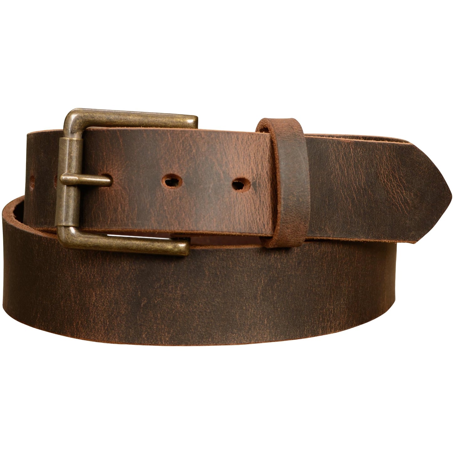 Bullhide Belts Mens USA Made Leather Belt for Casual 1.50" Wide