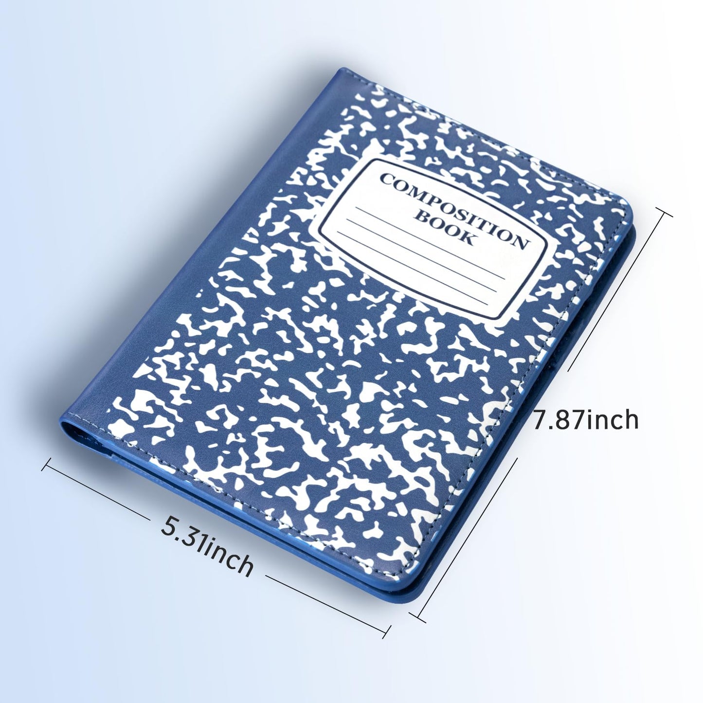 CoBak Server Book – Compact Organizer with Clear and Money Pockets, Pen Holder, Fits Apron Perfectly, Leather Waitress Book