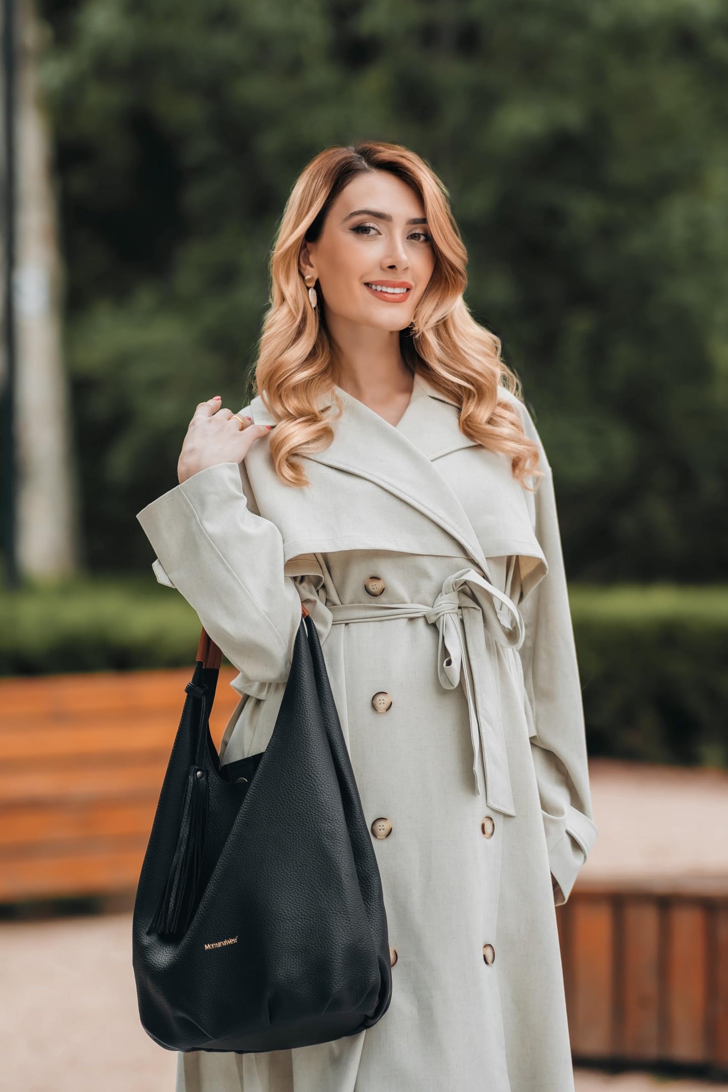 Montana West Slouchy Hobo Bags for Women 2PCS Shoulder Bag Set Womens Purses and Handbags with Coin Purse, MWC2-297BK