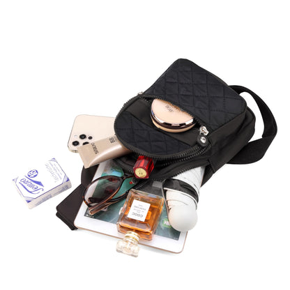Crossbody Sling Bag Small Sling Backpack, Cross Body Bag Chest Bag for Women Men Travel Hiking Daypack