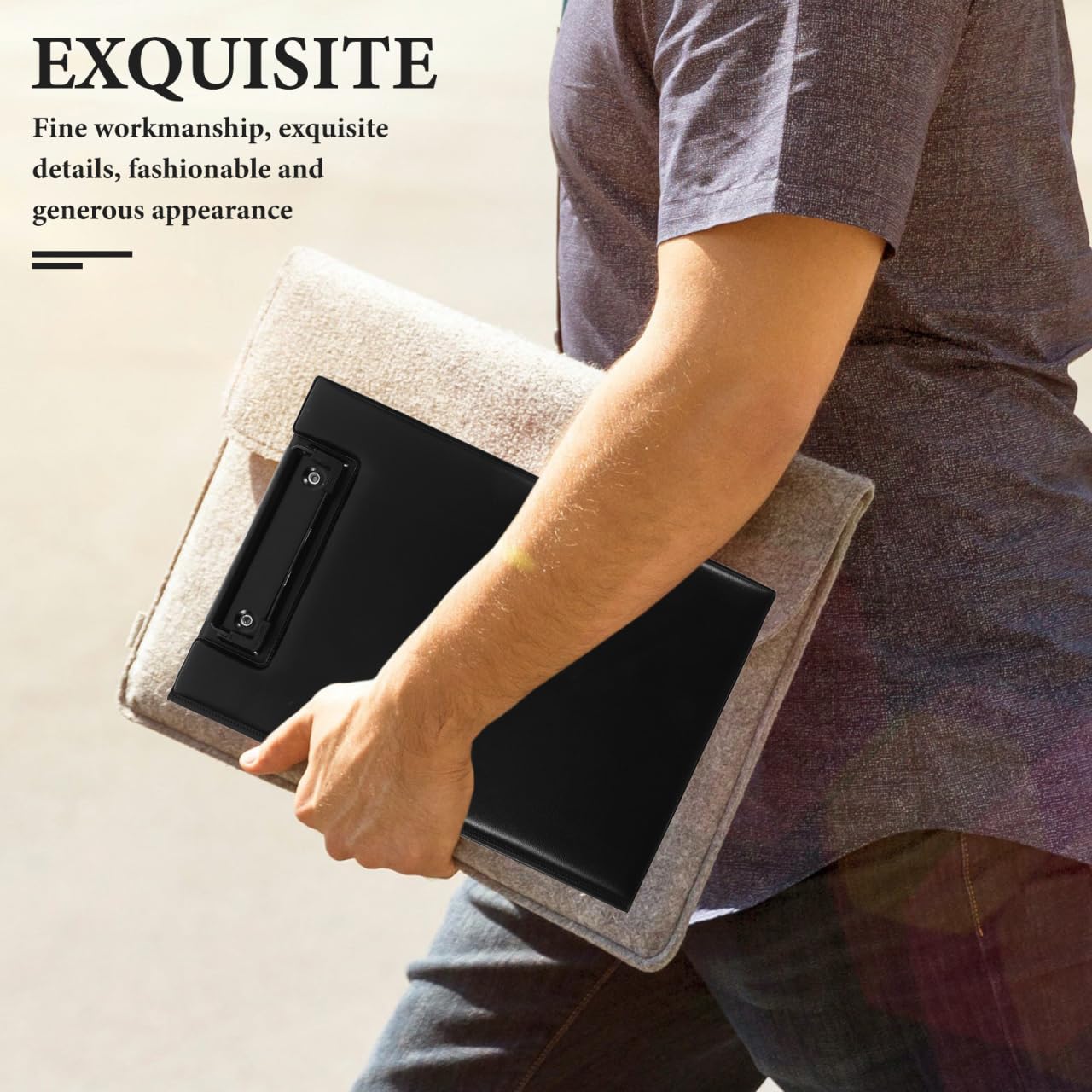 PRETYZOOM Pu Foldable Clipboard Folder A5 Nursing Clipboard with Storage Pocket Waterproof Office Writing Pad for Students Teachers Classroom Use