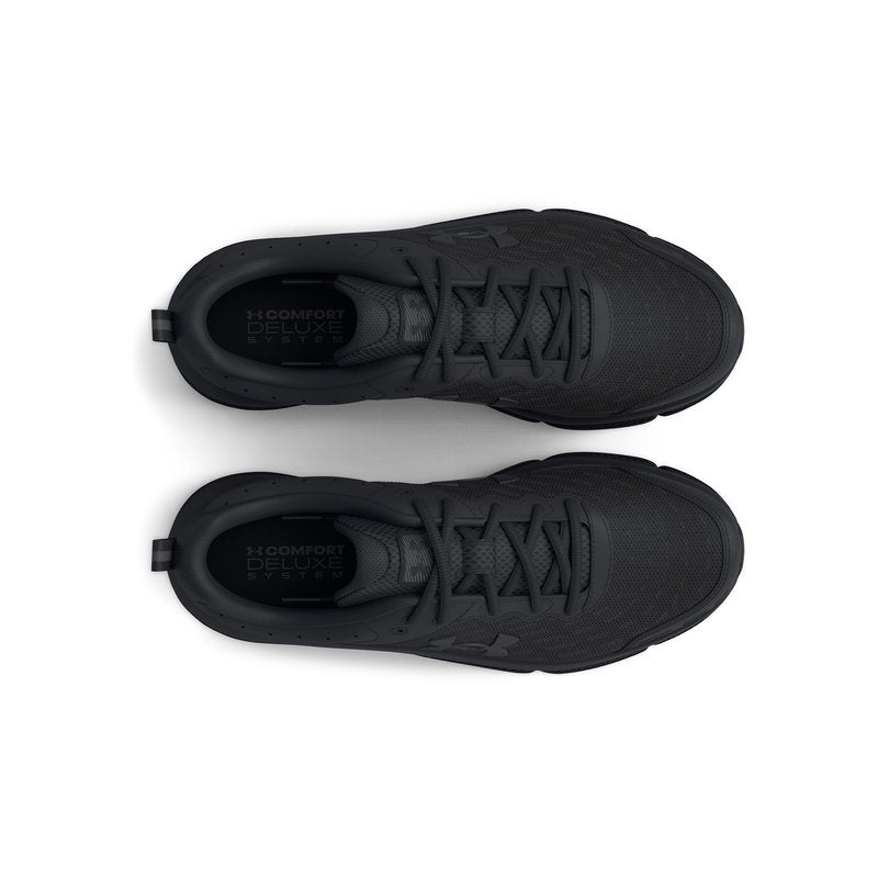 Under Armour Men's Charged Assert 10, (002) Black/Black/Black, 17, US