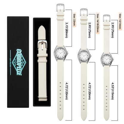 CORROPELLE Leather Watch Band Strap Quick Release, Ultra-Soft Top Grain Nappa Leather Watch bands for Women Men, Choice of Width 12mm 14mm 16mm 18mm 20mm 22mm for Watch & Smartwatch