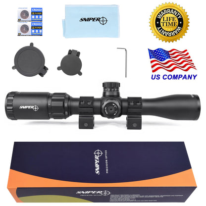 MT2-7X32CB Crossbow Scope 2-7X32 with Speed Ring 270-450 FPS for Crossbows Scopes for Hunting