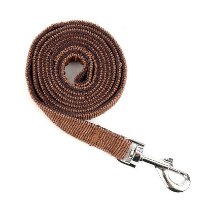 Zunea Small Dog Harness and Leash Set No Pull Adjustable Reflective Step-in Puppy Boy Girl Vest Harnesses Soft Corduroy Mesh Padded for Pet Dogs Cats Chihuahua Brown S