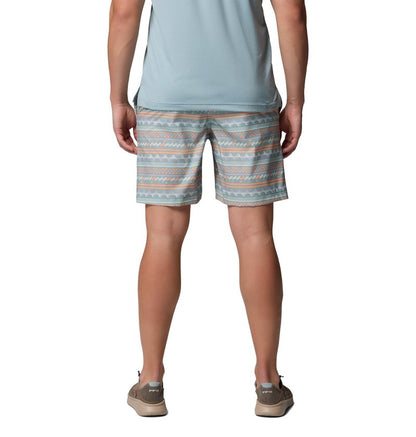 Columbia Mens PFG Rambler Printed Water Short, Crushed Blue Waved, X-Large x 6