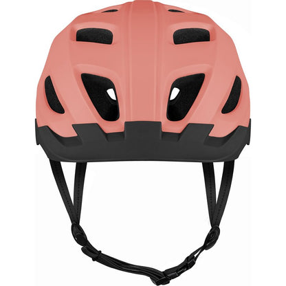Retrospec Lennon Bike Helmet with LED Safety Light Adjustable Dial & Removable Visor - Adjustable Bicycle Helmet for Adult Men & Women - Matte Melon One Size