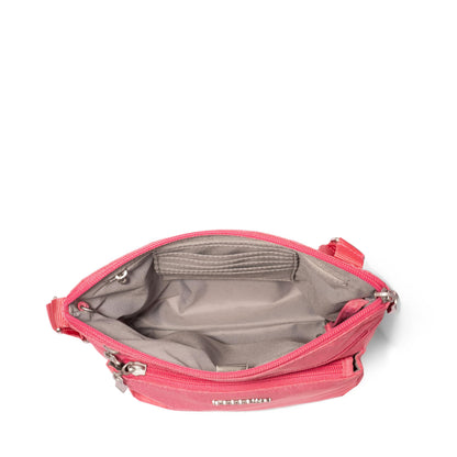 Baggallini Pocket Crossbody Bags for Women 8x8 Small Lightweight Durable Water-resistant Travel Purse W/Rfid